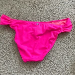 VS PINK Swim Bottoms- Neon Pink